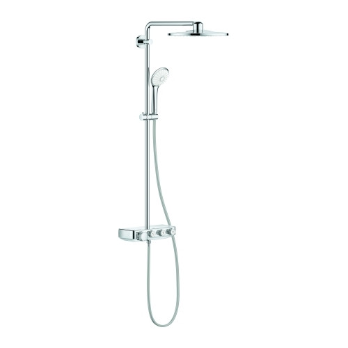 Grohe Duschsystem Euphoria SmartControl 310 Duo 26507 Thermostat Kopfbrause Handbrause Chrom 26507000
