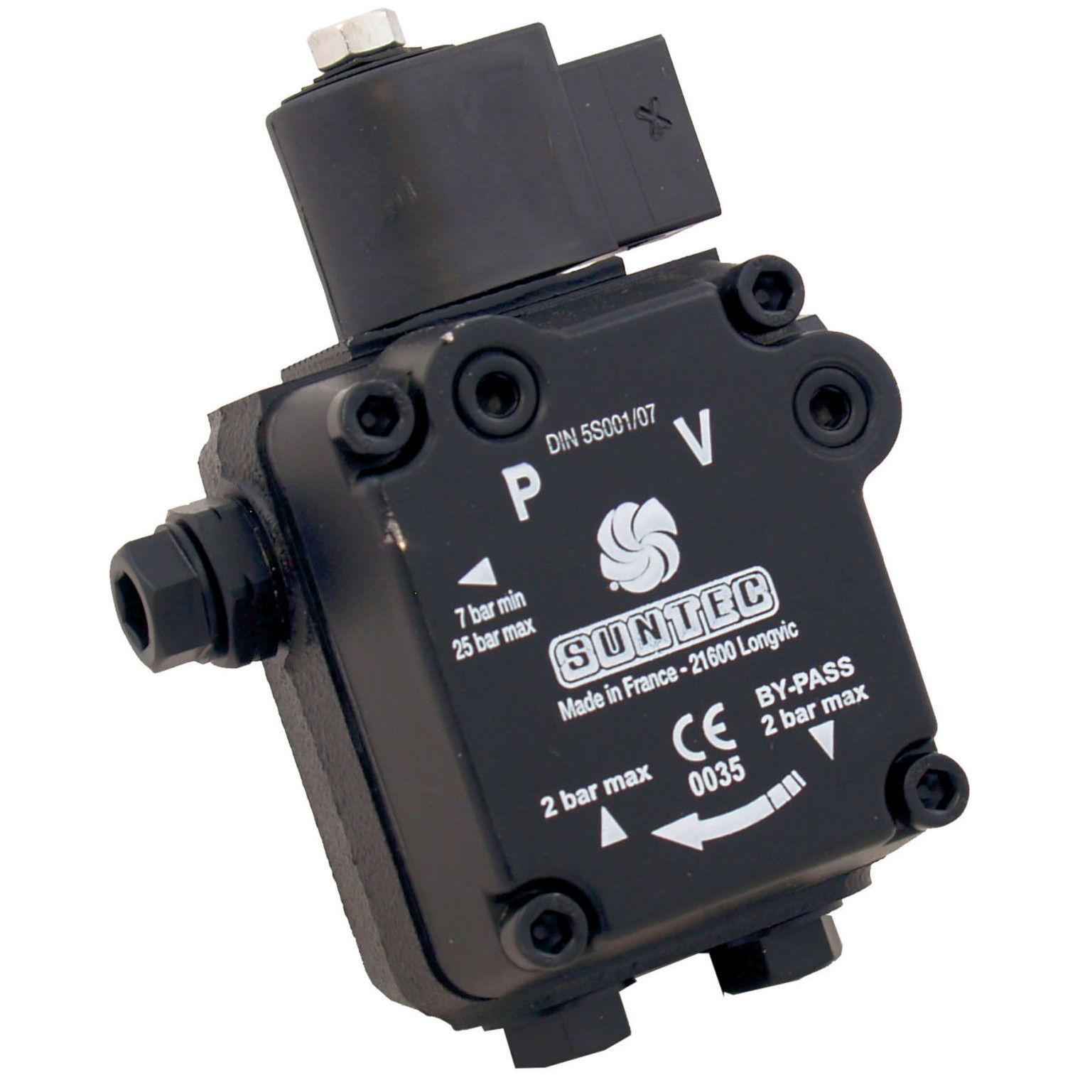 WOLF Ölpumpe Magnetventil A47D/1596 Ersatz 8903566 passend NU-17-40 HU-22-37 2414032