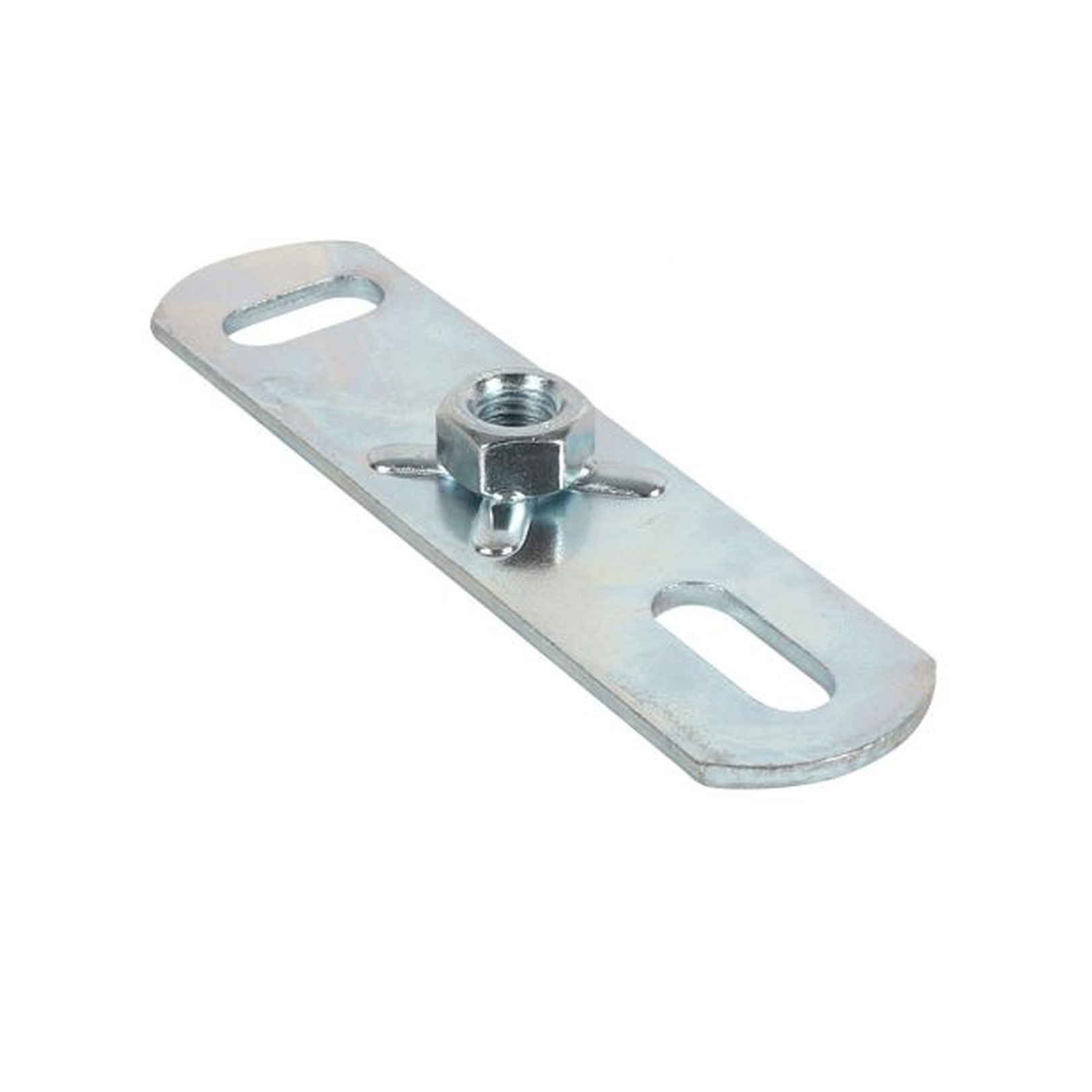 Walraven Grundplatte 6713010 M10 Innengewinde 145mm 4-fach Mutter Stahl verzinkt