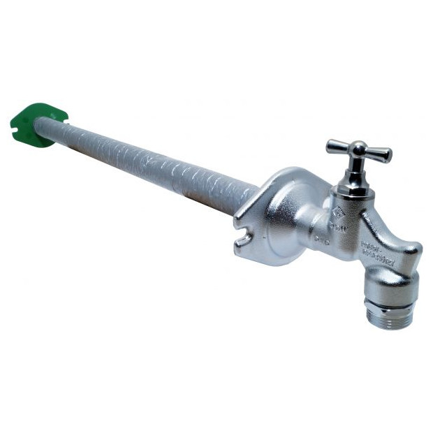 Seppelfricke Außenwandventil Sepp-Eis 8041 DN15 frostsicher Knebeloberteil matt-verchromt TECTITE 0201250