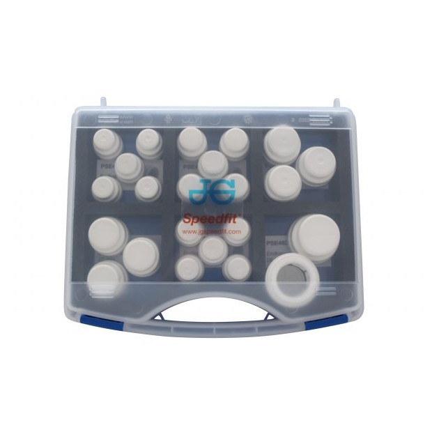 John Guest Steckfittings Service Koffer klein Kunststoff Form- und Verbindungsstücke JG-CASE-ENDSTOP1