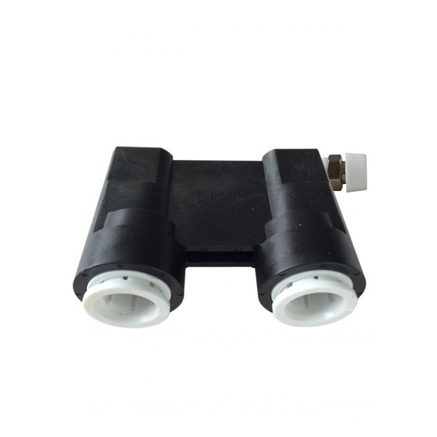 John Guest Abdrueck-Bruecke Steckfitting 15mm Venti Kunststoff leicht JG-BRUECKE15-V