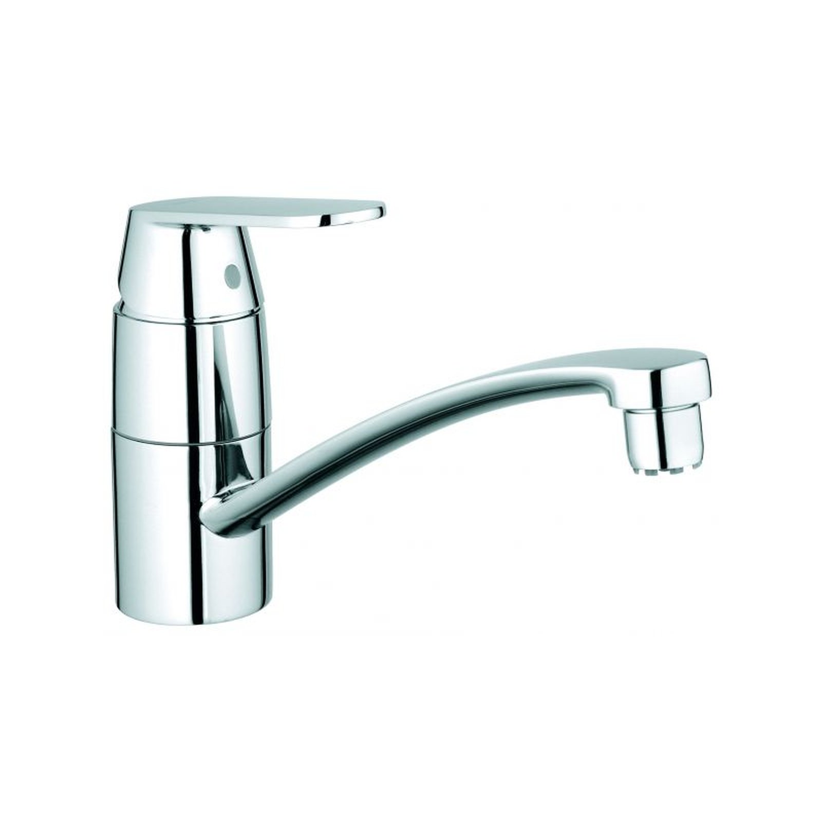 GROHE Niederdruck Spültischmischer Eurosmart Cosmopolitan 31179000 Schwenkauslauf 226 mm Chrom Einhebelmischer 35 mm Kartusche