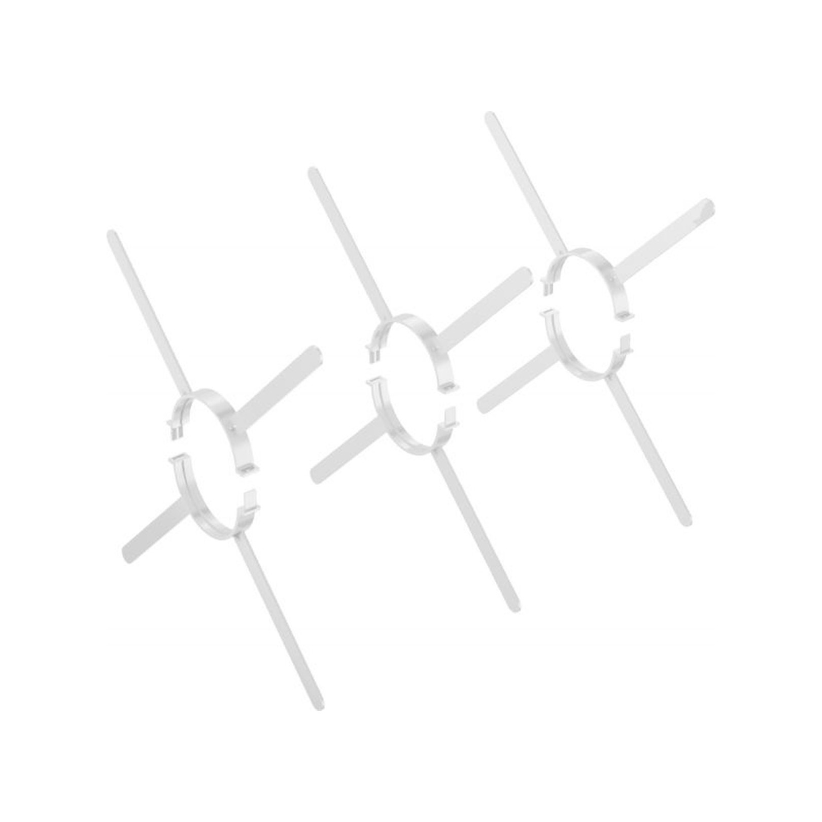 Buderus Abstandshalter 80 mm 3 Stück Schachtmaß 120-300 mm Hersteller-Artikelnummer 7738112597