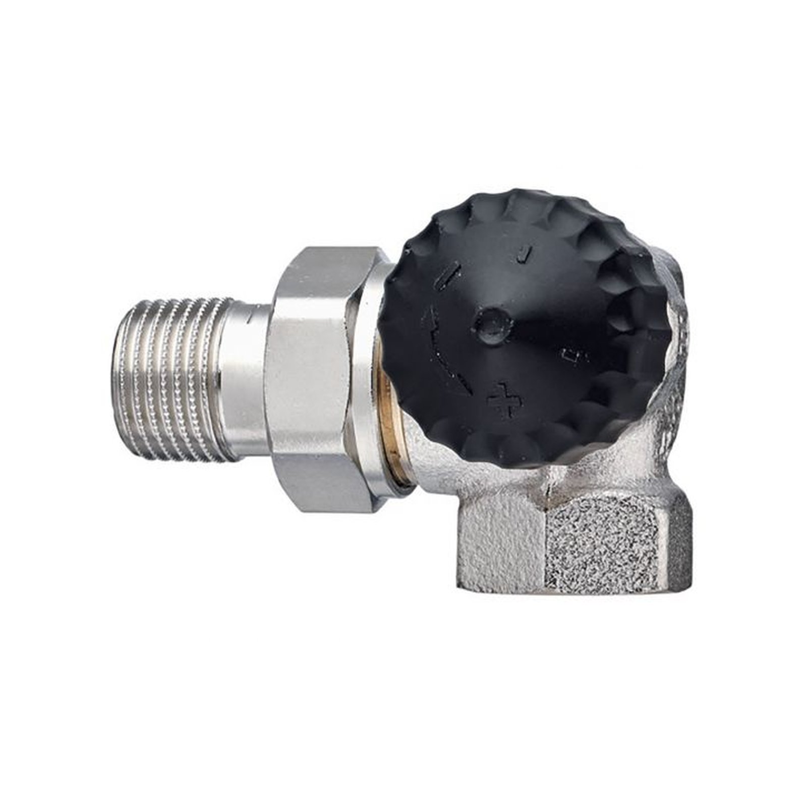 Heimeier Thermostatventil Ventilunterteil Winkeleck Rotguss rechts geringer Widerstand 1/2 Zoll 2340-02.000