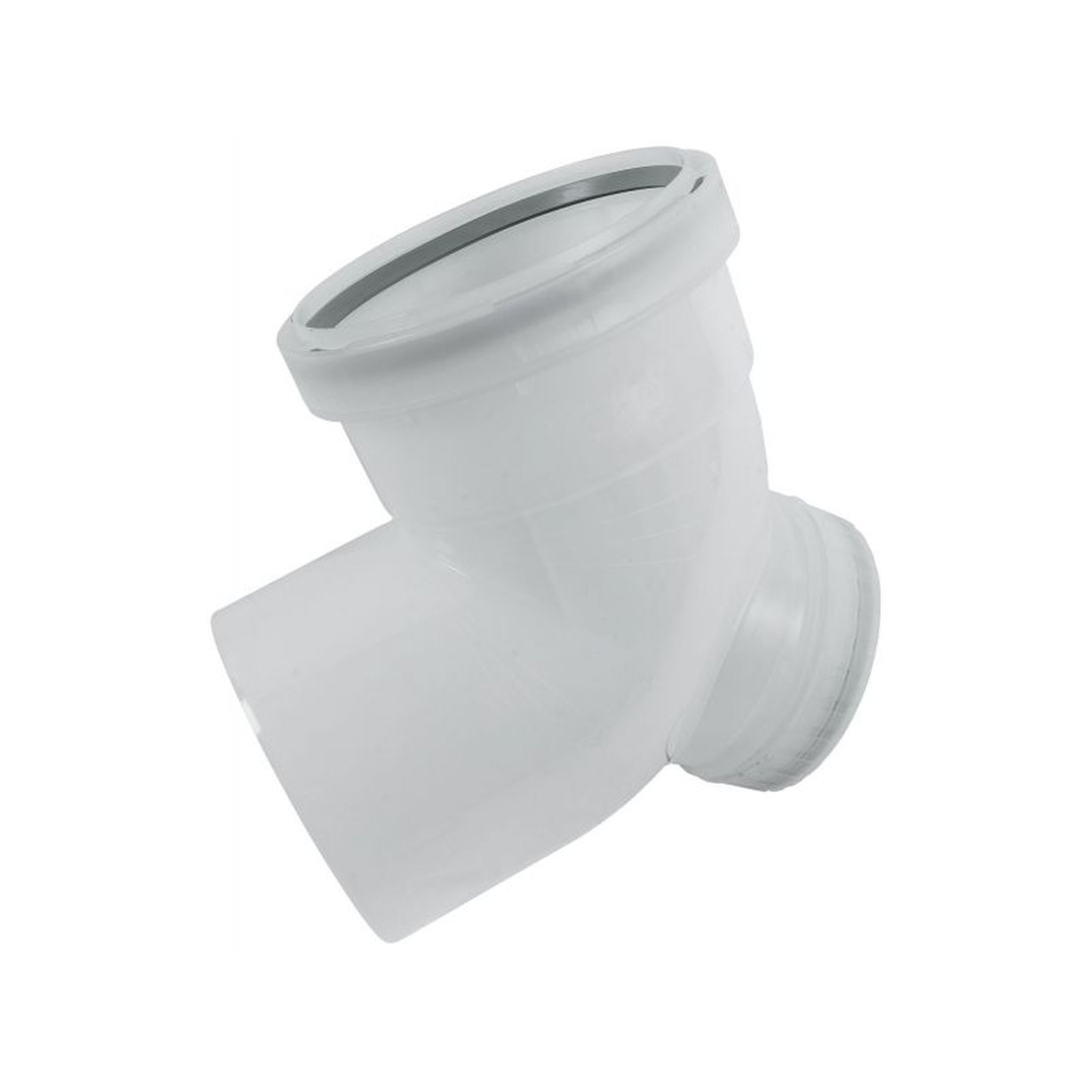 Wolf Revisionsbogen DN60 87 Grad Polypropylen 250mm bis 120 Grad Celsius 2651906