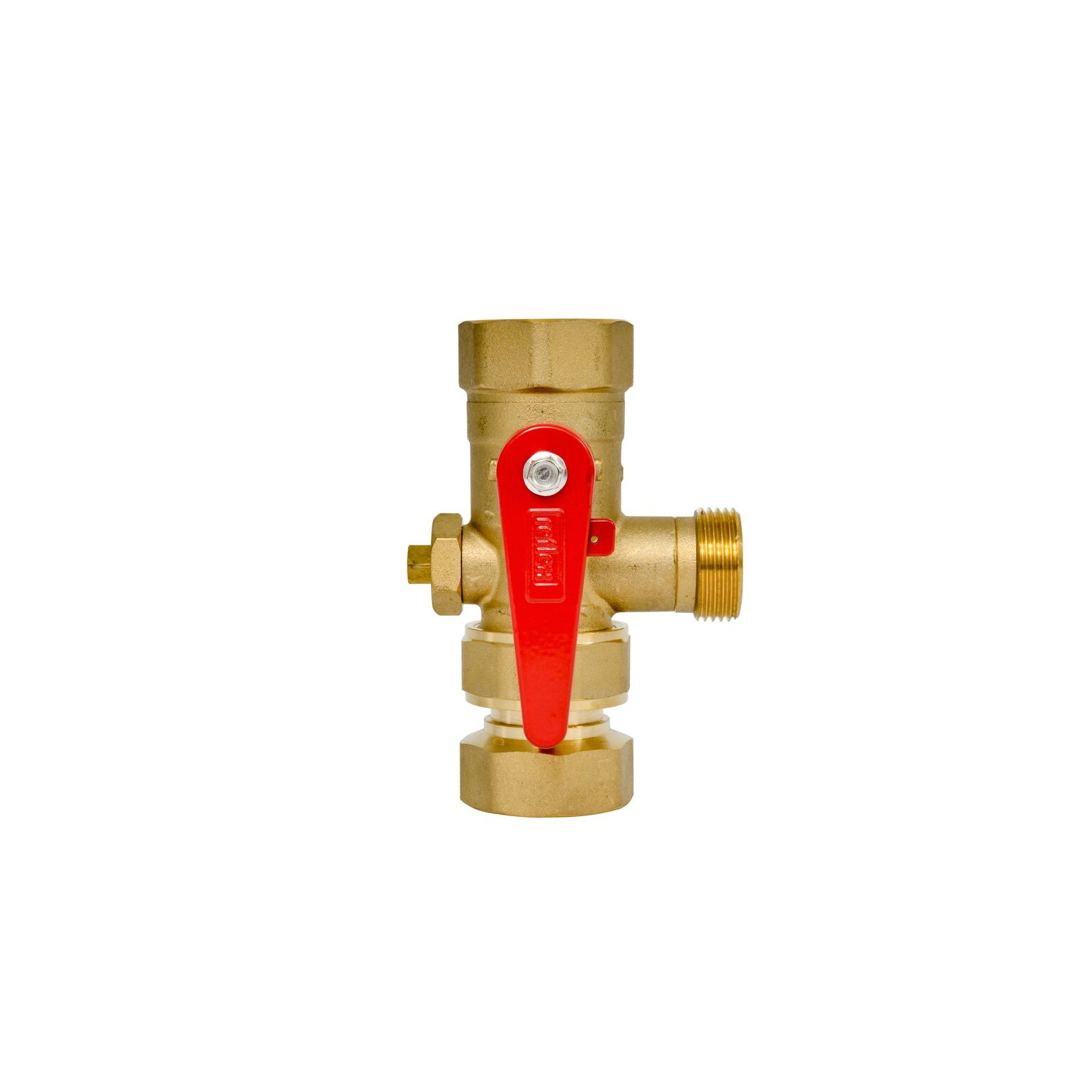 Reflex Kappenventil Schnellkupplung SU R 1x1 G 1 Zoll Absperrung Entleerung 120°C 10 bar 7613100