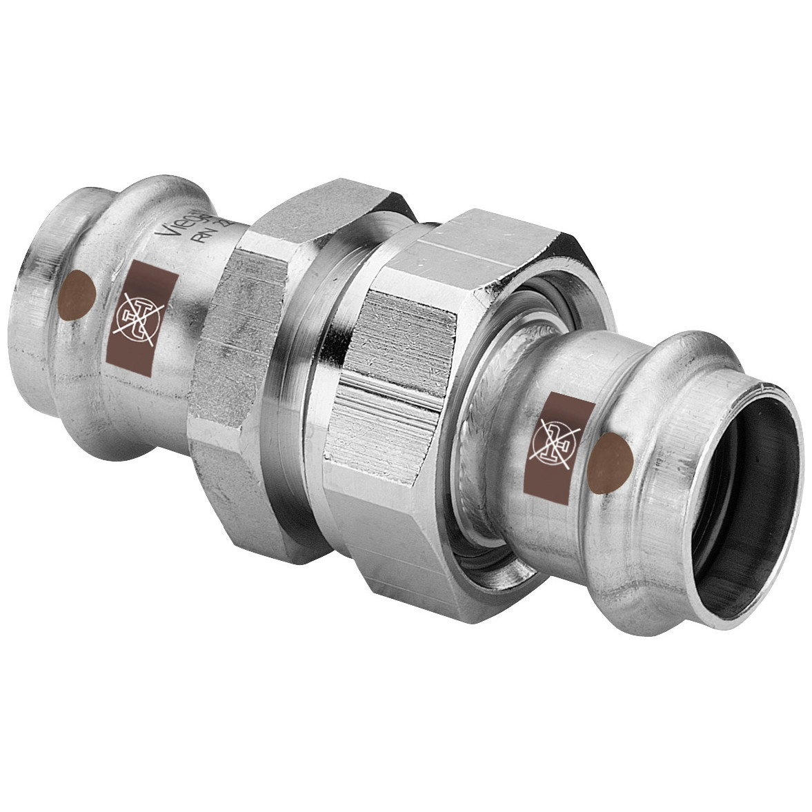 Viega Verschraubung Temponox 1760 SC-Contur Edelstahl 22mm 812256