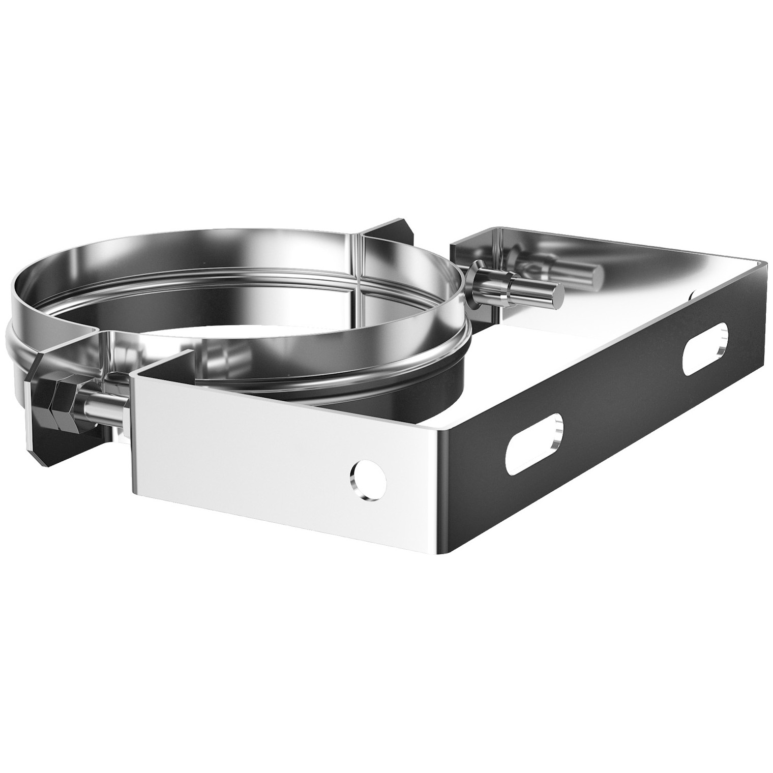 Buderus Wandhalterung Edelstahl DN125 125 mm Wandabstand 40-65 mm 7738112706