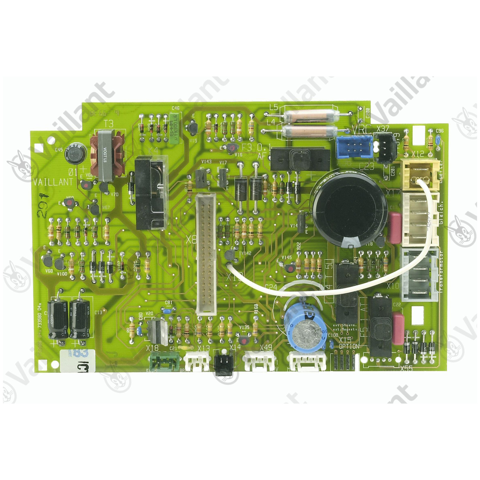 Vaillant Leiterplatte Ausgang Ersatzteil kompatibel VC 107 E VC 166plus206plus256 E VC 66plus106 E VCW 206plus256 E 130375