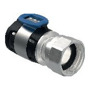 Geberit FlowFit Anschluss gerade Überwurfmutter Siliziumbronze 16 mm 1/2 Zoll DN12 Pressindikator 619490221