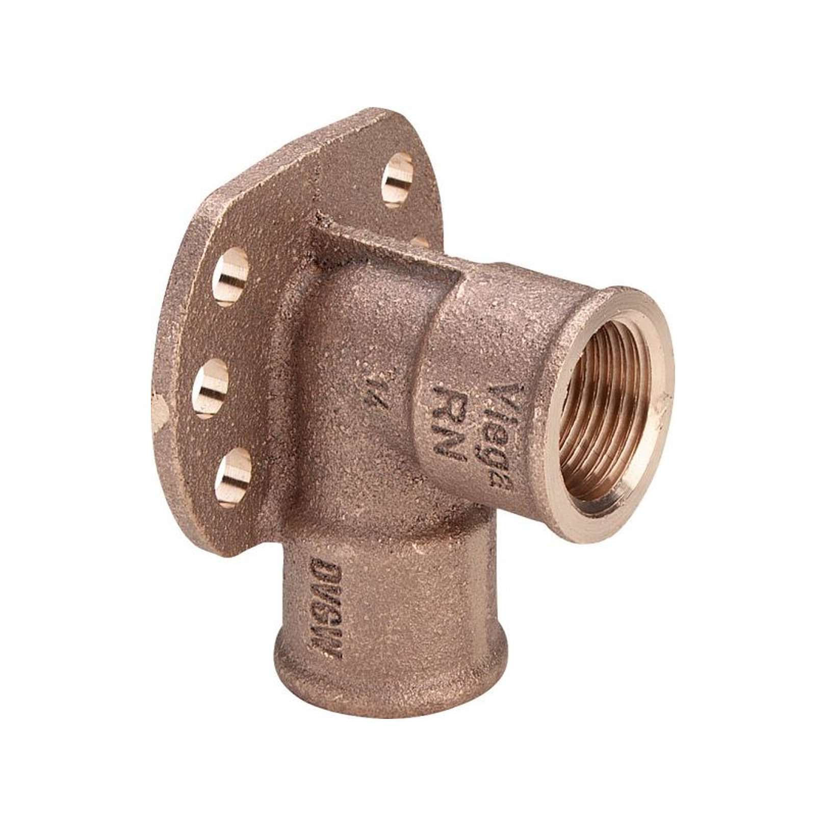 VIEGA Rotguss Wandscheibe 3471 1/2 Zoll IG DVGW DN15 UBA-Positivliste 259778