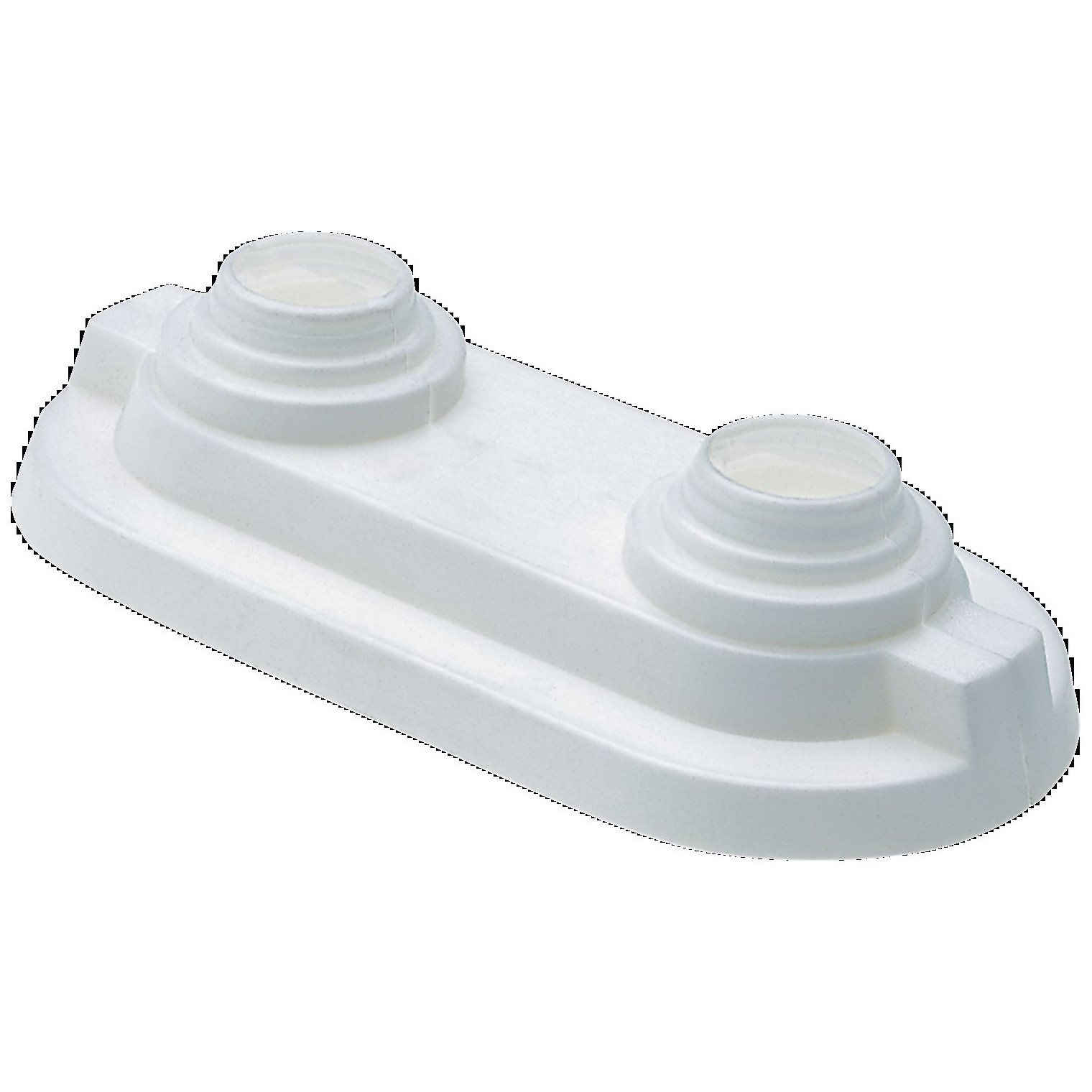 Hummel Abdeckrosette Kunststoff 14-20mm weiss 50mm Achsabstand 2612500111