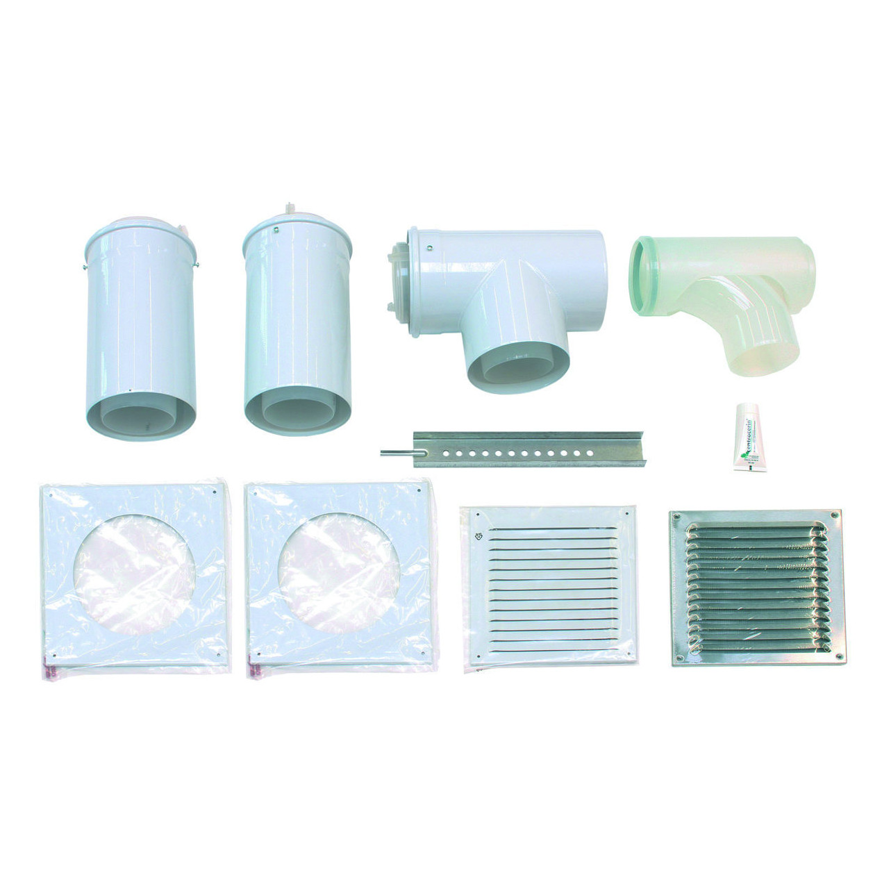 Vaillant Anschluss-Set Basis konzentrisch 110/160 PP getrennte Luftzufuhr 0020145578