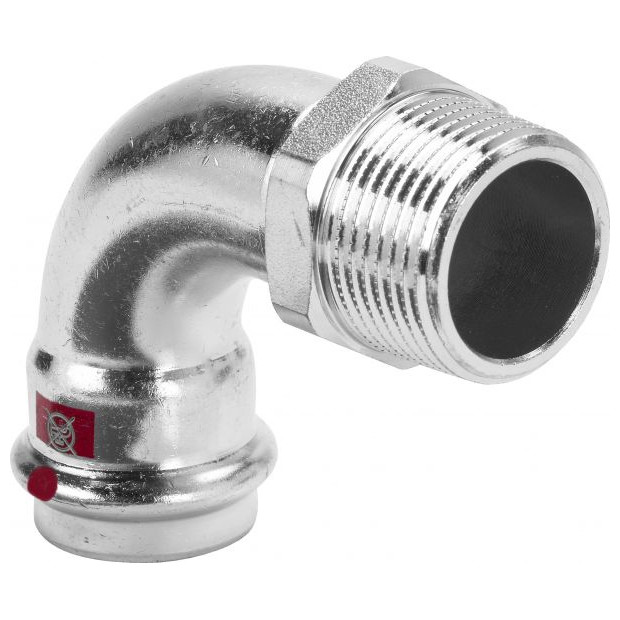 Viega Bogen PRESTABO 1114 90 Grad 35x11-4 unlegierter Stahl AG SC-Contur EPDM 558451