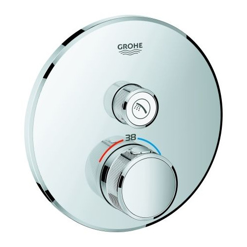 Grohe Thermostat Grohtherm SmartControl 29118 FMS rund 1 Absperrventil chrom 4005176412240