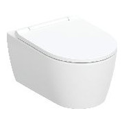 Geberit Wand-WC Set ONE KeraTect TurboFlush spülrandlos WC-Sitz höhenverstellbar 500201011