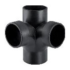 Geberit Silent-db20 Bogeneckabzweig DN 90 88,5 Grad PE-S2 308083141