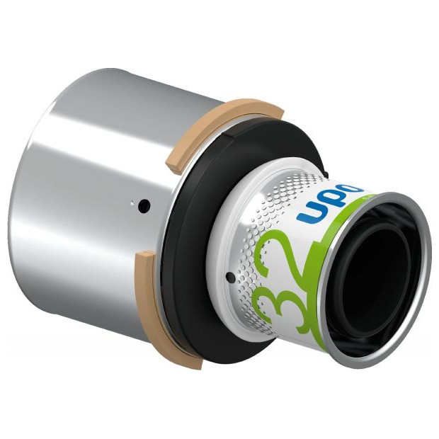 UPONOR S-Press Kupplung reduziert PPSU 50-32 Pressfitting Trinkwasser Heizung 1039943