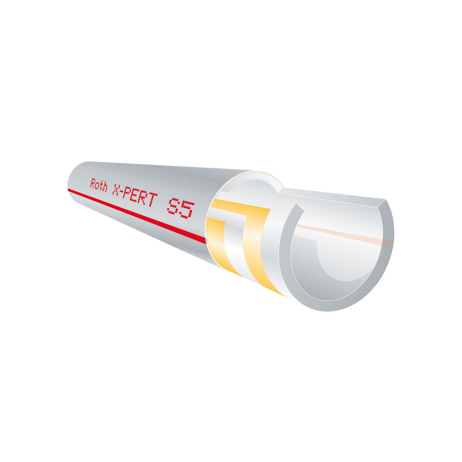 Roth Systemrohr X-PERT S5+ 14 x 2,2 mm 240 m PE-RT 5-Schicht