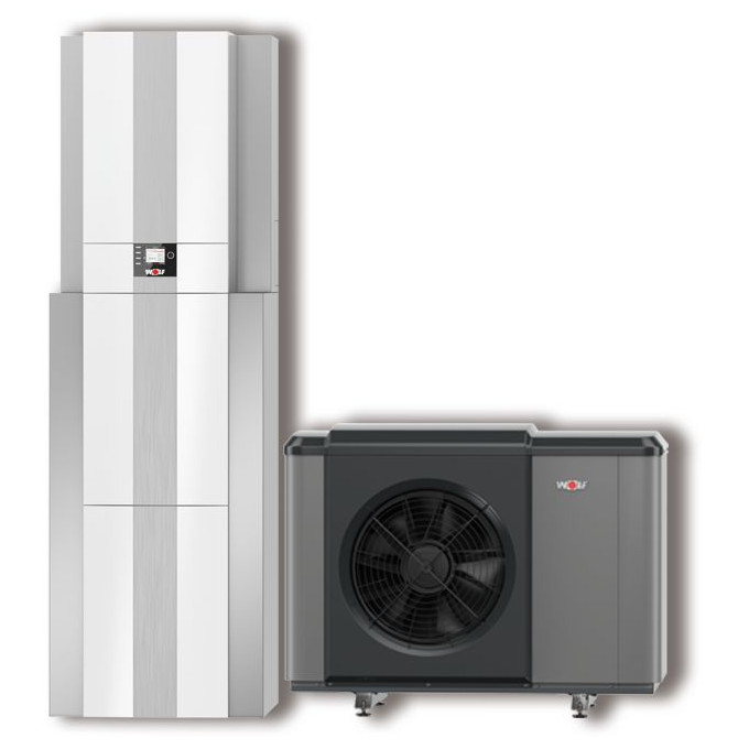 WOLF Wärmepumpe WP-Center CHC-Monoblock 07-200-35 CHA07-400V Speicher Puffer BM-2 9146838