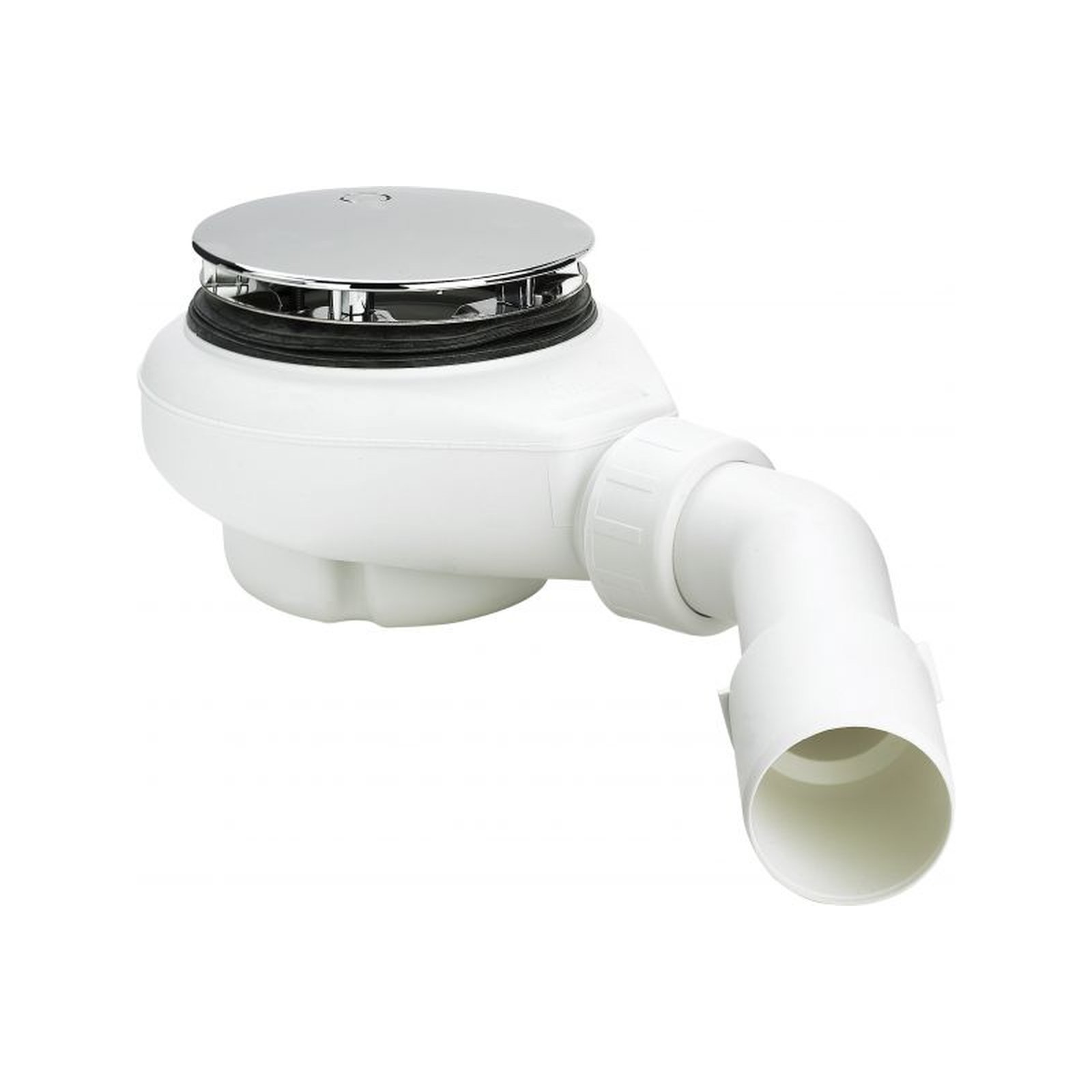 VIEGA Duschwannenablauf Tempoplex 6961 45Grad DN40 DN50 verchromt Ablaufloch 90mm Hersteller-Artikelnummer 575601