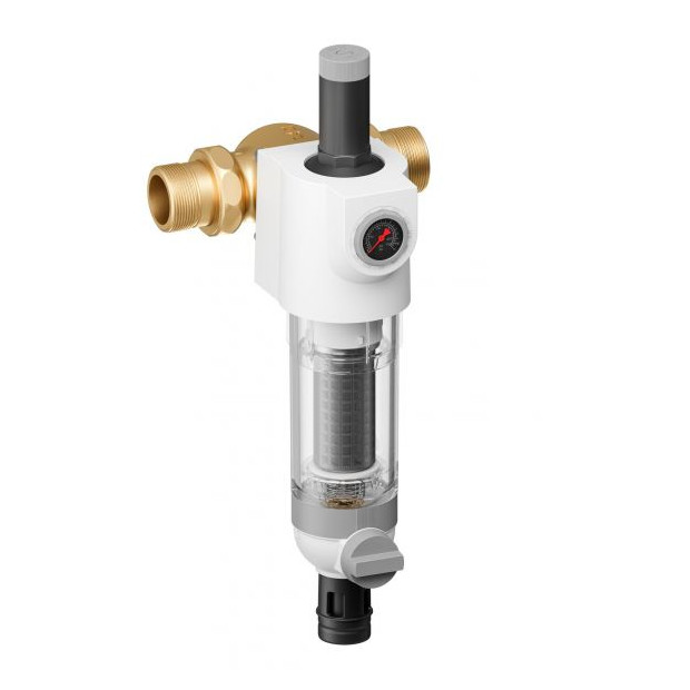 Honeywell Trinkwasserfilter Primus-Plus FK74CS-2LFAA rückspülbar 0.1mm R2 bleifrei Manometer EAN 4019837154486