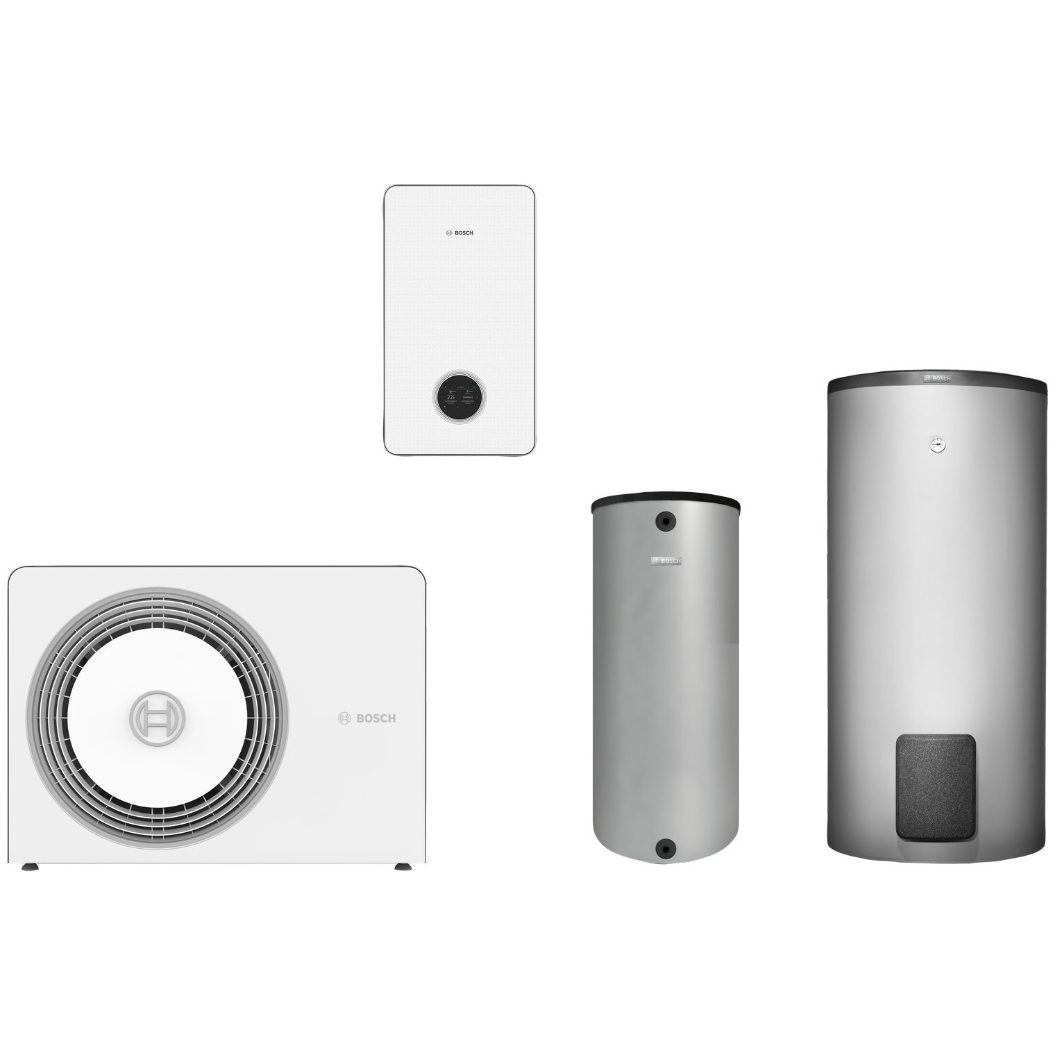 Bosch Luftwärmepumpen-Paket BOPA CS795 AW 12 OR-T CS6800iAW 12 E 12 kW 7739623438