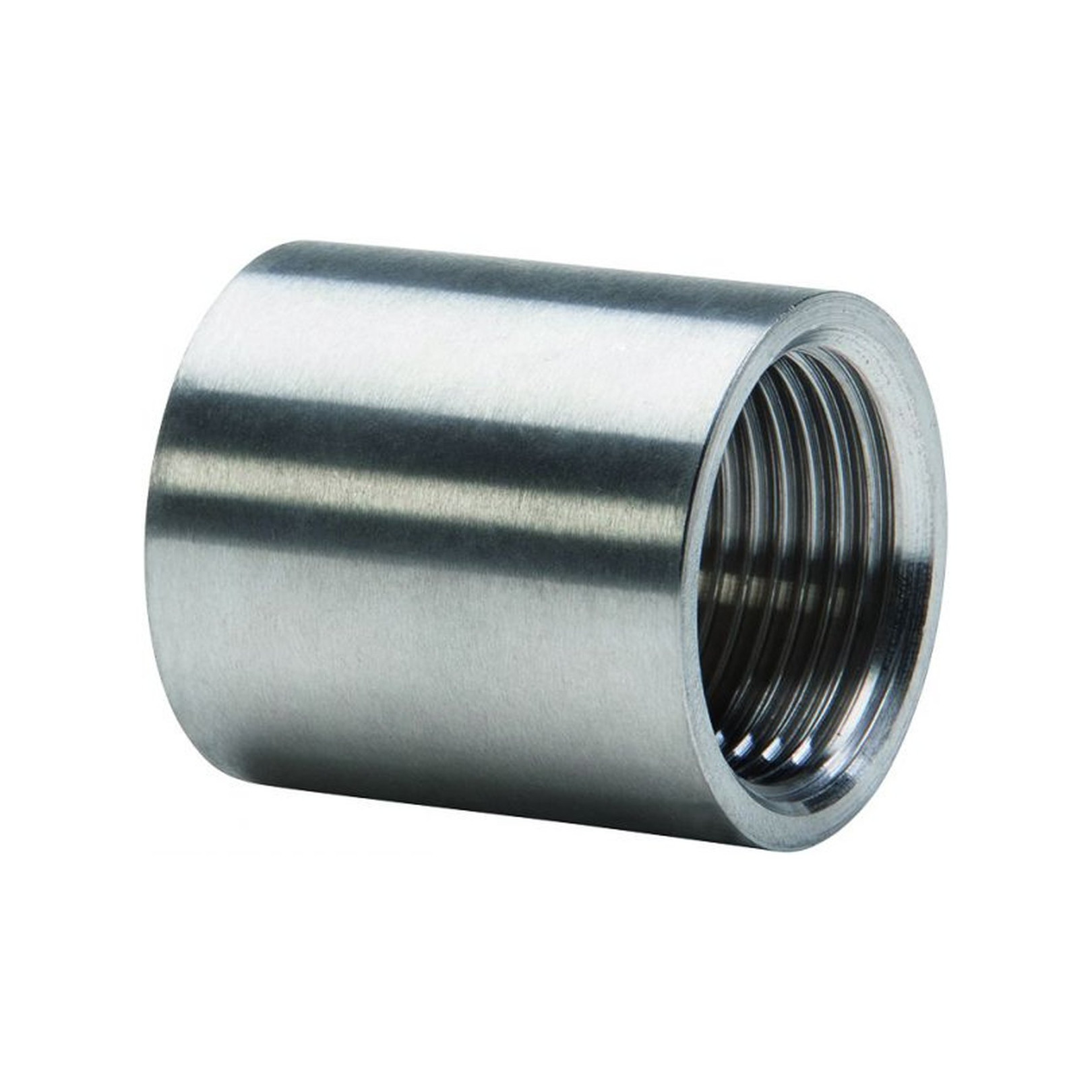 Gebo Edelstahl-Gewindefitting 270 Muffe 1-4-Zoll Edelstahl 6270-014