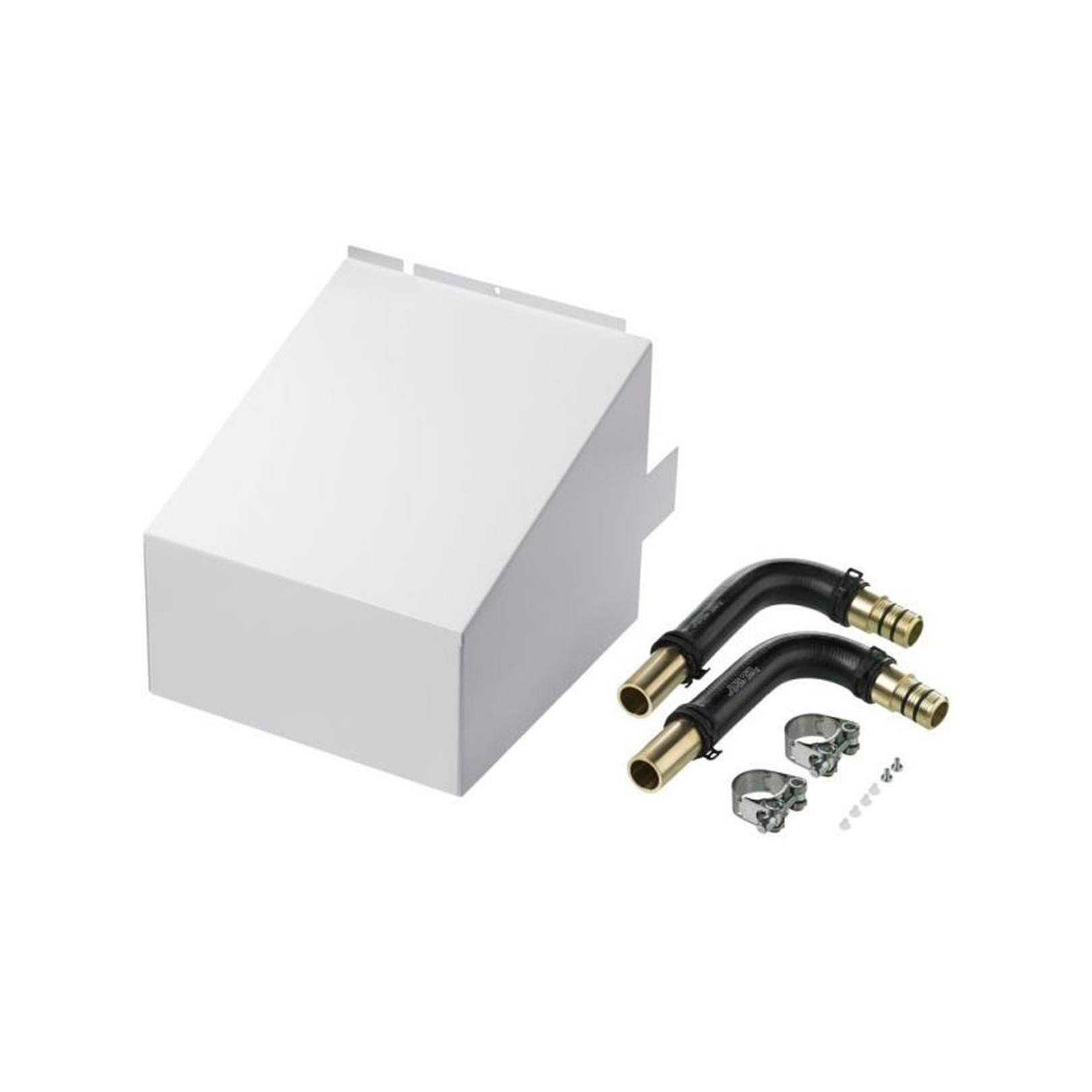 Stiebel Eltron Anschlussset AS-WP 1 Anschluss 32x2,9 mm weiß Abdeckhaube 233622