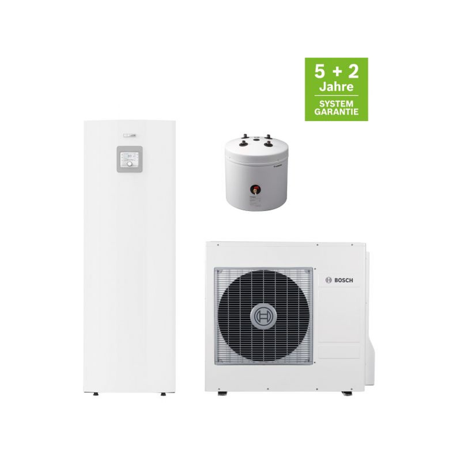 Bosch Splitwärmepumpe BOPA CS302 CS3400iAWS 6 OR-S 10 M BST50 T-Stueck 7739624345