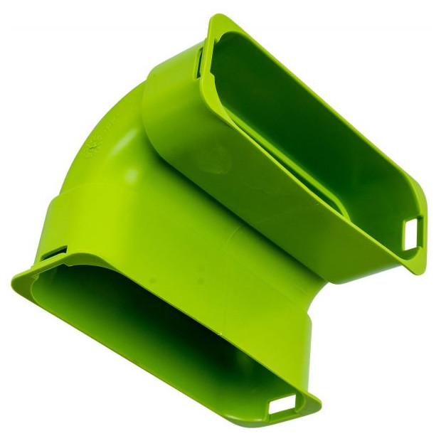 WOLF Bogen 90Grad senkrecht 50x140 antistatisch antimikrobiell Kunststoff CWL 2577587