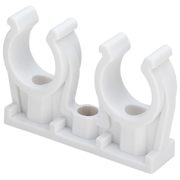 Viega Rohrclip Clips 15mm doppelt Kunststoff Mod 94826C2 100056