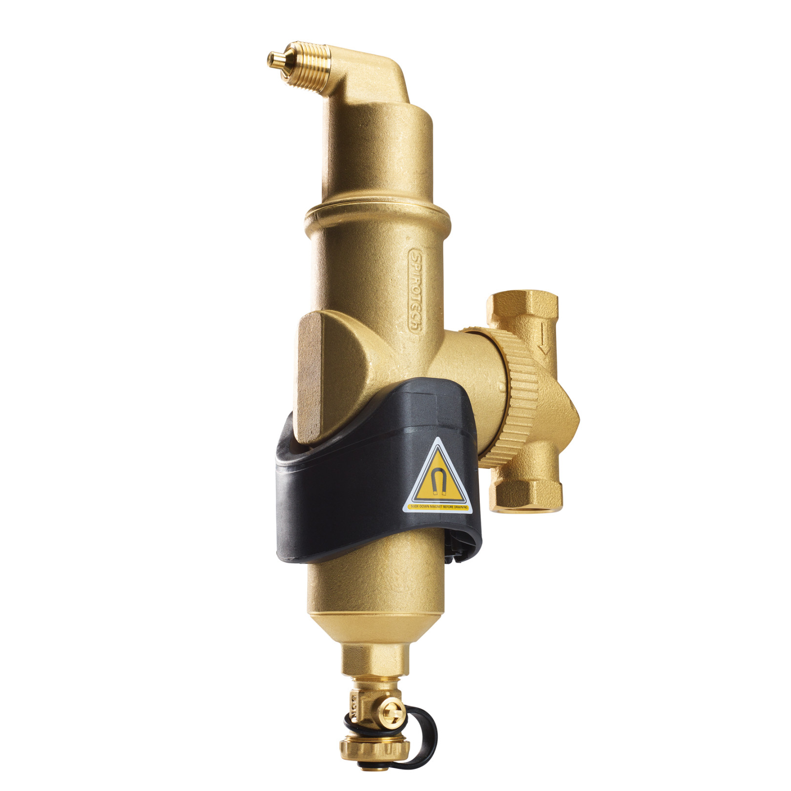 SPIROTECH Luft- und Schlammabscheider SpiroCombi MB3 UC100WJ 1-Zoll IG Magnet 10 bar 110 Grad 8717811049068