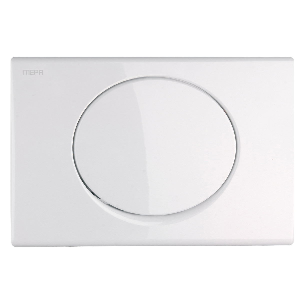 MEPA Betätigungsplatte Sun weiss Start Stopp Spültechnik Sanicontrol UP-Spülkasten Typ A31 B31 E31 Kunststoff 245x165x13 mm 421661