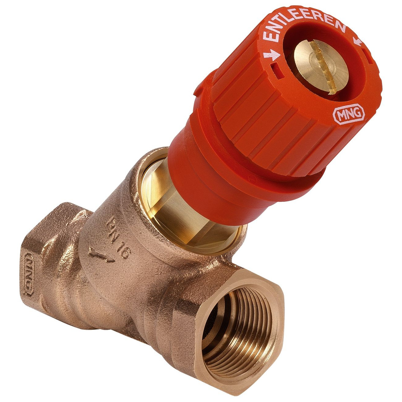 Honeywell Strangregulierventil Kombi-3-Plus V5000 DN40 IG Rotguss wartungsfrei V5000Y0040