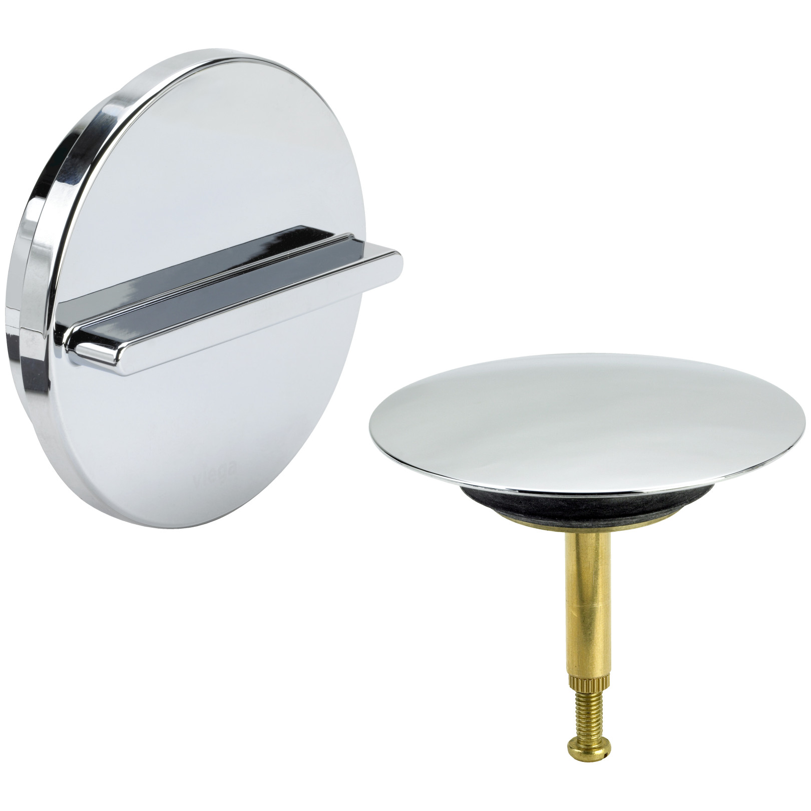 Viega Ausstattungsset Multiplex Visign M3 6154.0 verchromt Drehrosette Ventilkegel 576325