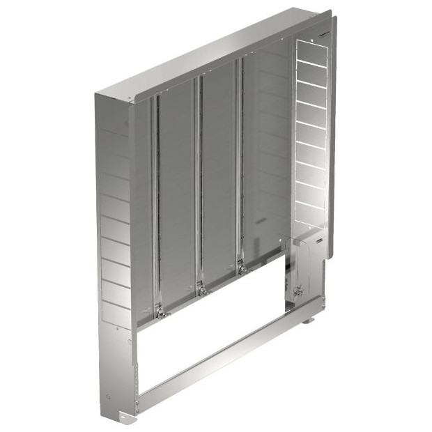 Uponor Verteilerschrank Vario IW 1300x730x110mm Unterputz verzinktes Stahlblech 1093496
