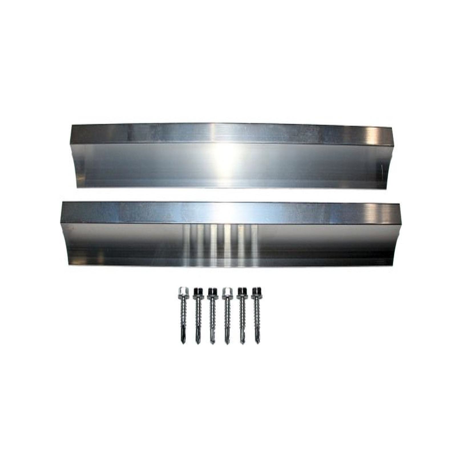 WOLF Aluplus Kollektorschienen Verbinder Set Schienenverbinder 2 Stück 6 Bohrschrauben 2484922