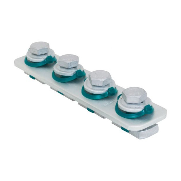 Walraven Schienenverbinder RapidStrut flach 164x40x31 BUP 4xM10 vormontiert 665885186