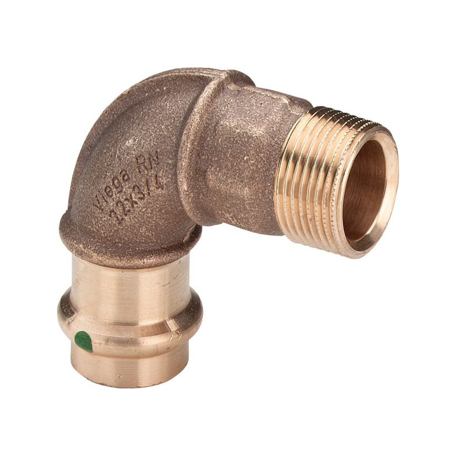 Viega Pressfitting Sanpress 2214 Bogen 90 Grad 18mm 3/4 Zoll AG SC-Contur EPDM 314354