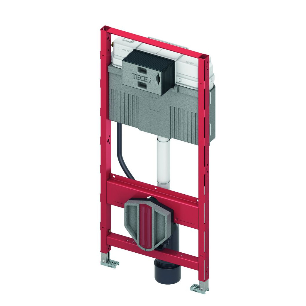 TECE WC-Modul TECEprofil Uni-Spülkasten 1120mm Betätigung vorne vormontiert 9300300