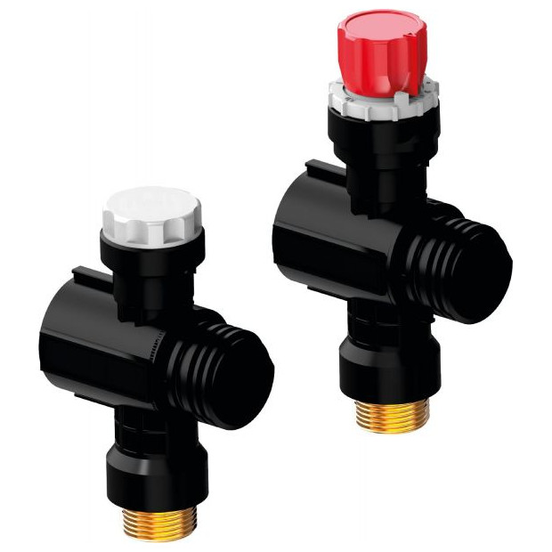 Uponor Fussbodenheizung Verteiler Vario PLUS LS 1x3-4 Euro Ventilmodul 1042420