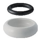 Geberit Spülbogenaussenverbinder d44 Kunststoff weiss-alpin 44mm 119644111