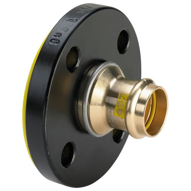 Viega Flanschuebergang Profipress G 2659.5 DN40 G42mm Pressanschluss Gas SC-Contur HNBR 567026