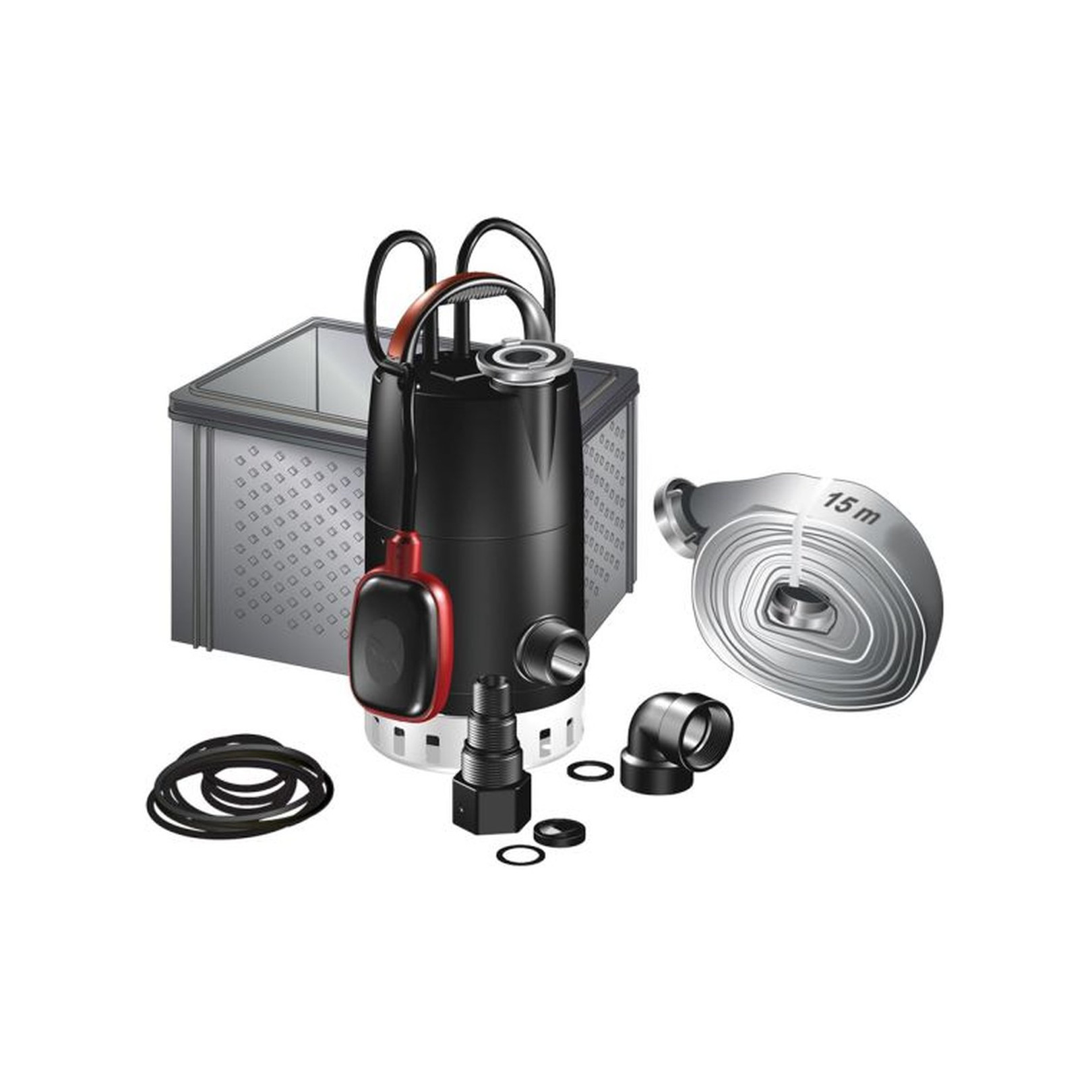 Grundfos Multibox UNILIFT CC7-A1 1x230V 0,38kW 10m Kabel 97519841