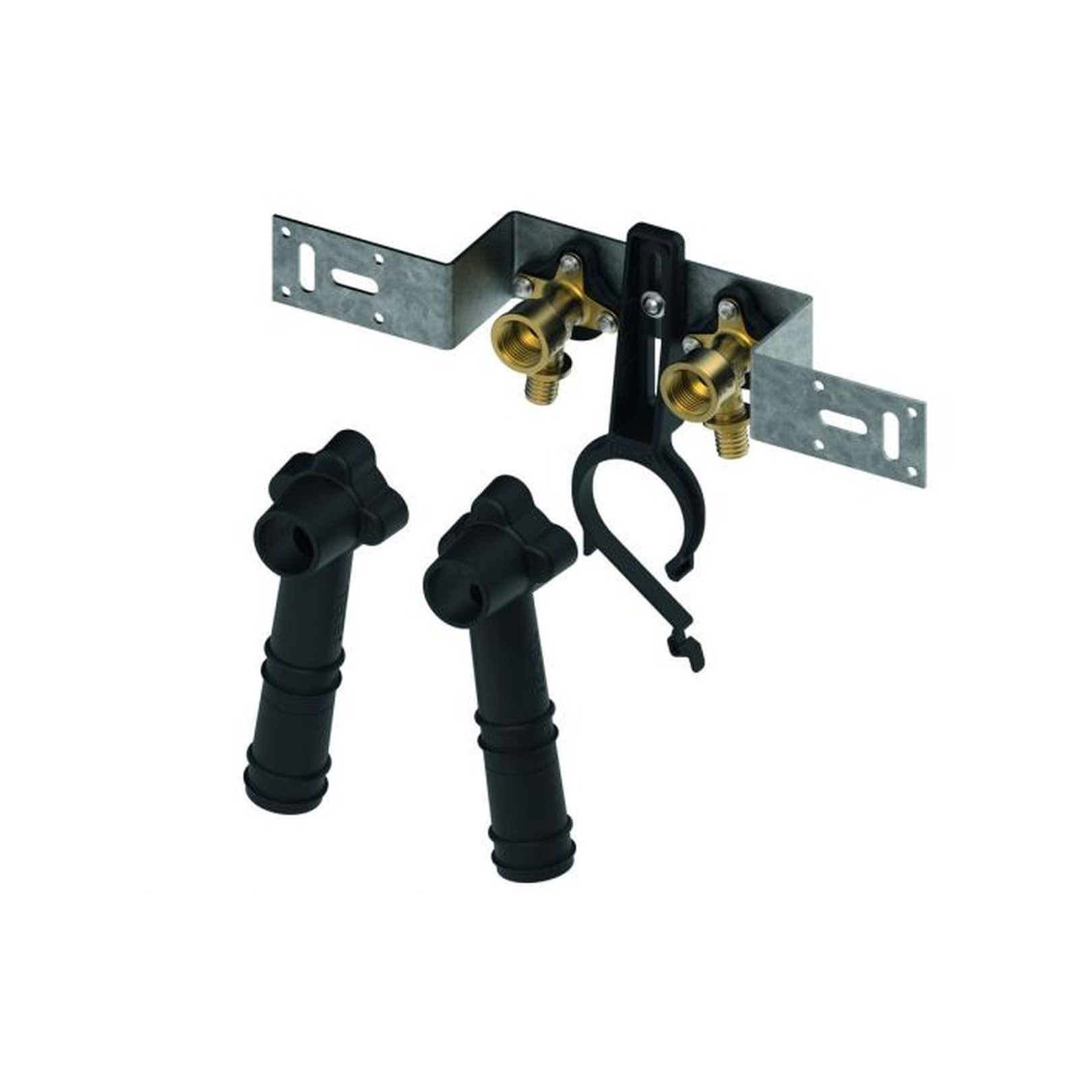 TECEflex Montageeinheit Wandscheiben Siliziumbronze Stichmass 80mm 720565