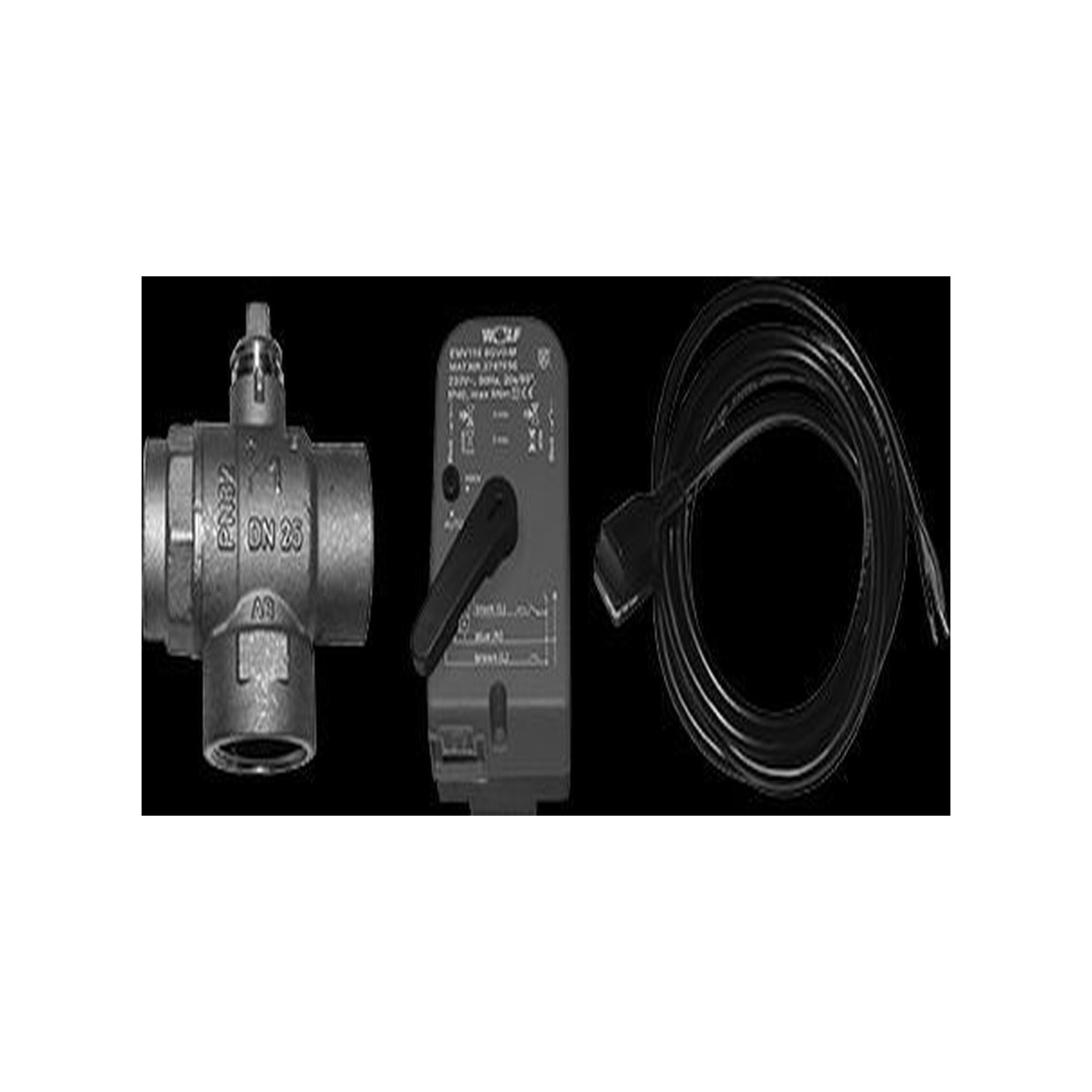 Wolf Dreiwege-Umschaltventil 1 Zoll DN25 230V Heizung Kühlung CHA CGB-2-38/55 kvs 12 9146880