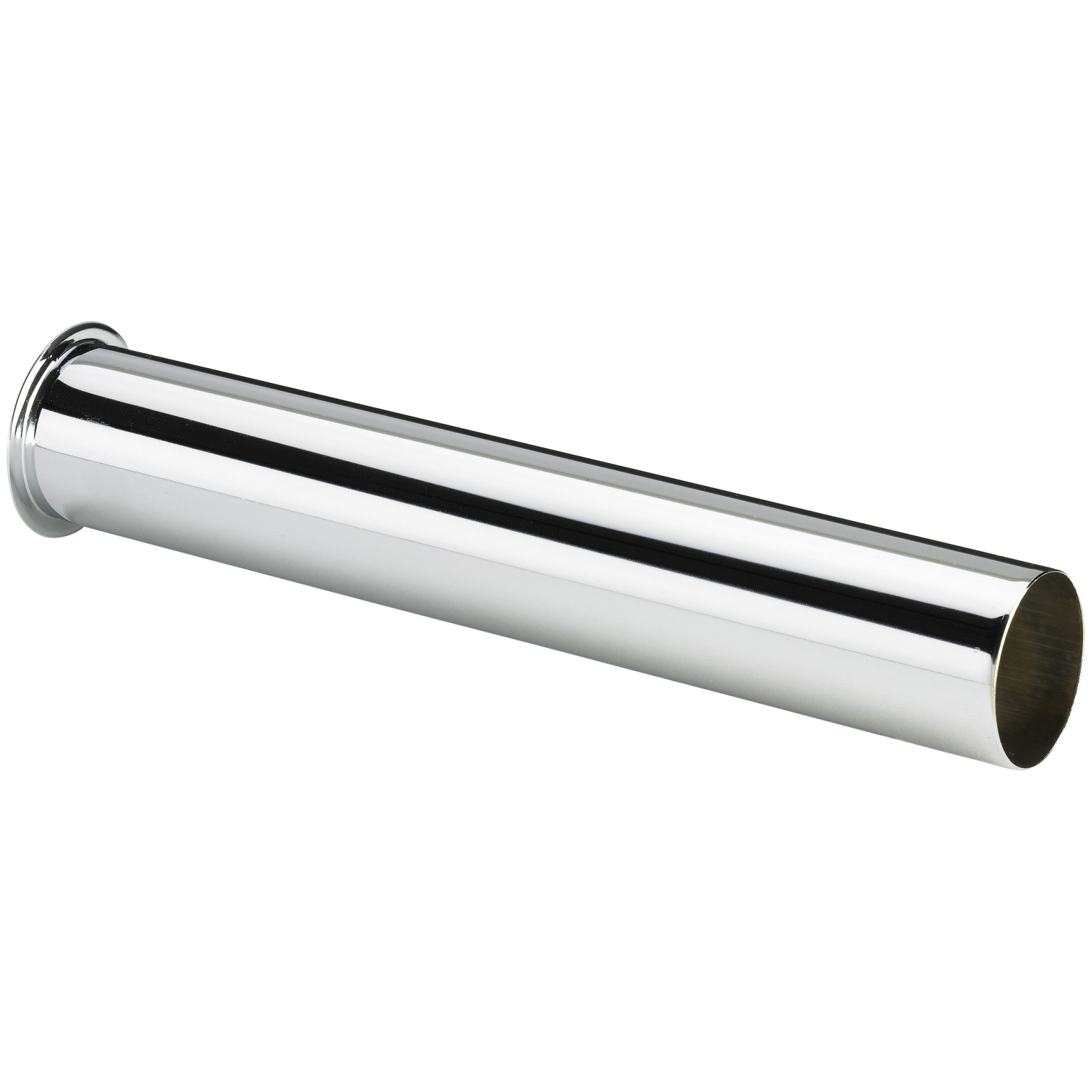 Viega Auslaufrohr 9945-143 DN 32 500 mm 1 1/4 Zoll verchromt Bördelrand gerade 128326