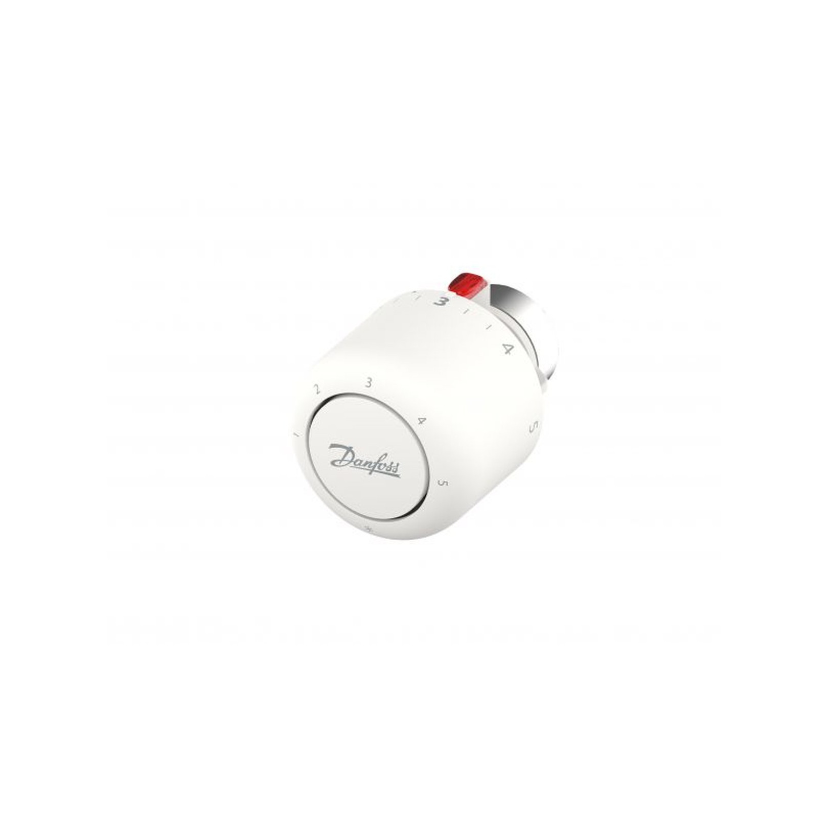 Danfoss Thermostatkopf Aero RA/VL 26 mm gasgefüllt Serviceelement Temperaturbereich 7-28°C Frostschutz weiß 015G4550